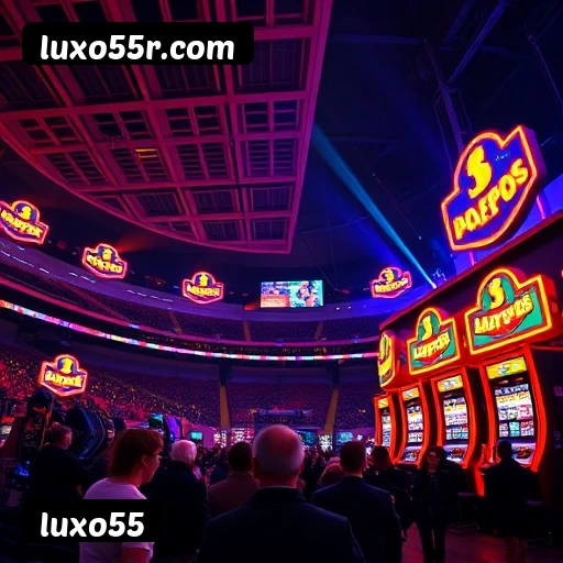 Apostas esportivas na luxo55 — ilustração editorial